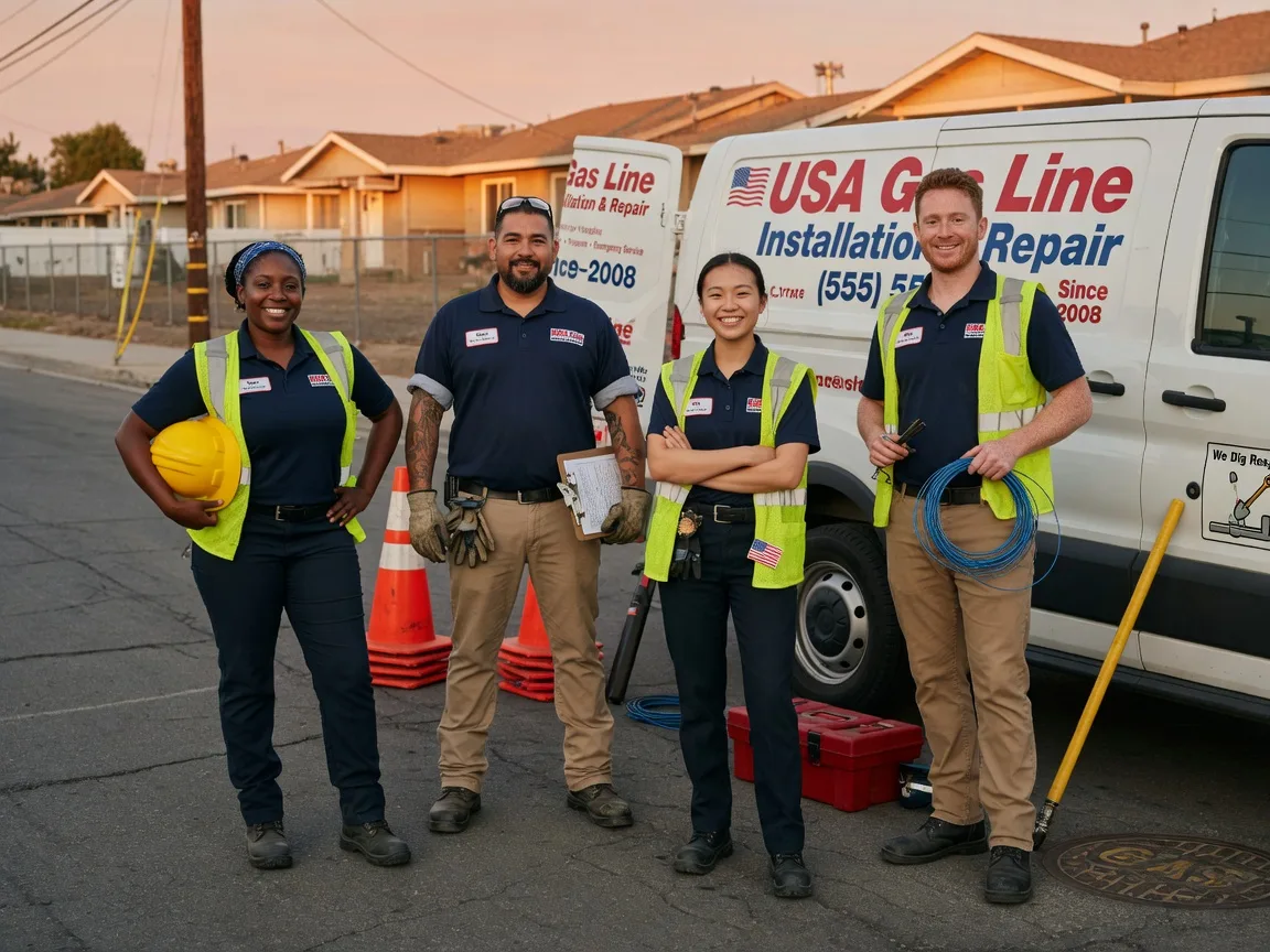 Gas Line Installation company in Mission, TX